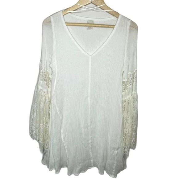 L*Space White Cover-Up Dress Lace‎ - Picture 1 of 8